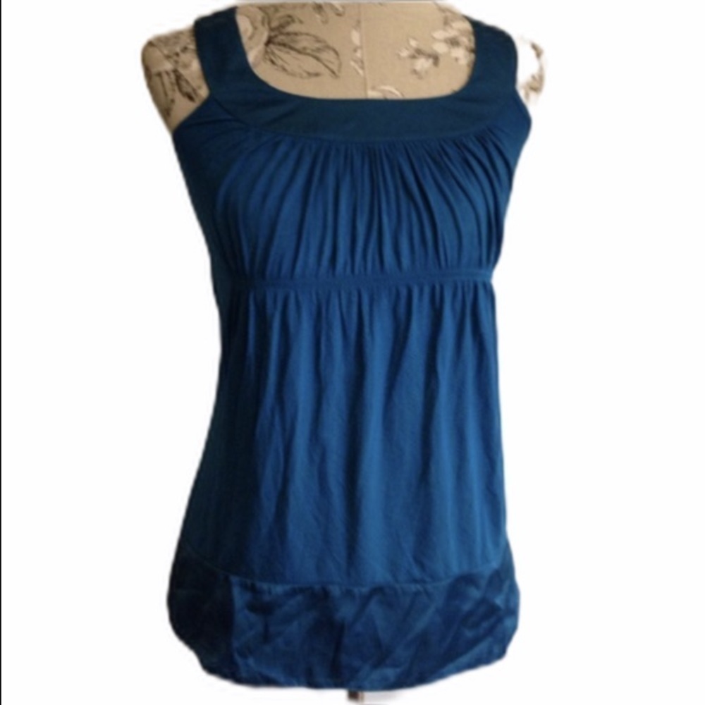 NWT Loft Teal Top XS